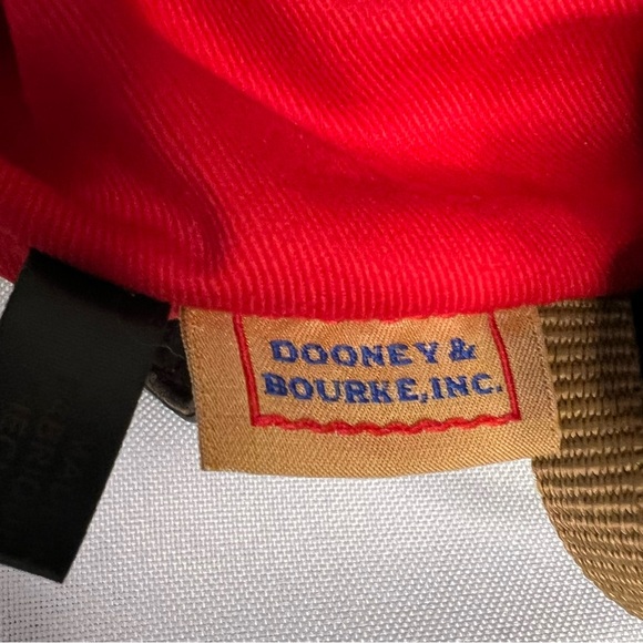 DOONEY & BOURKE Barlow Lizard Chocolate Brown Embossed Genuine Leather Satchel - Picture 14 of 16